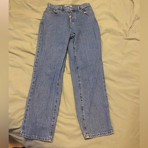 Pacsun high rise straight jean medium wash